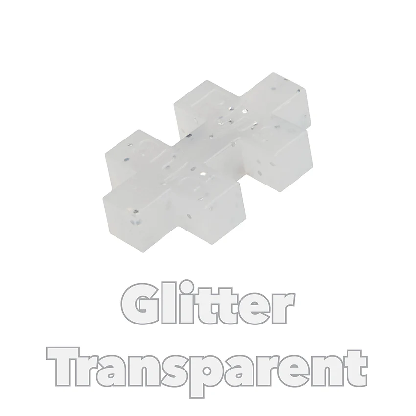 150 pc Bag - Glitter Transparent - Image 4