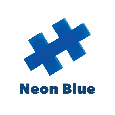 150 pc Bag - Neon Blue - Image 4