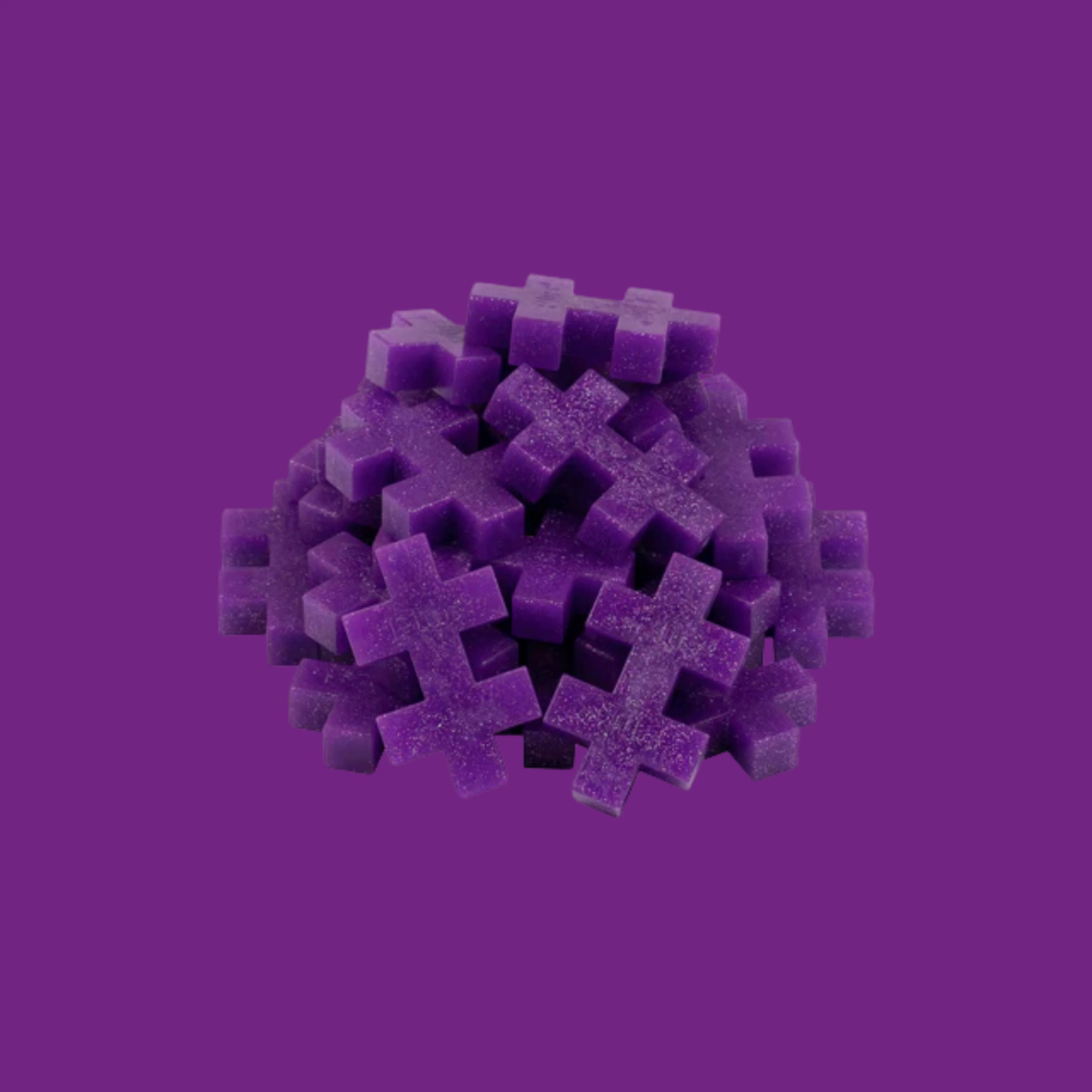 25 pc BIG Bulk Bag - Glitter Purple - Image 3