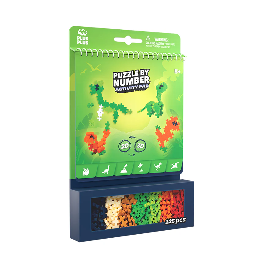 Puzzle By Number® Activity Pad - Dinosaurs - Image 6
