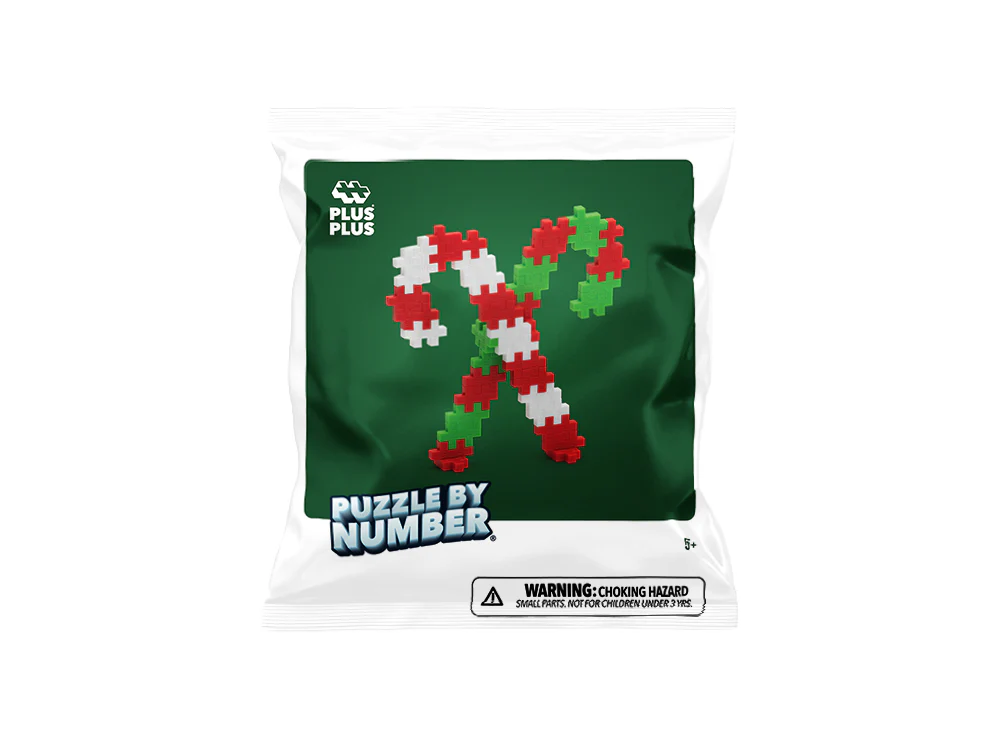 Puzzle by Number® Holiday - 40 pc Candy Canes - Image 3