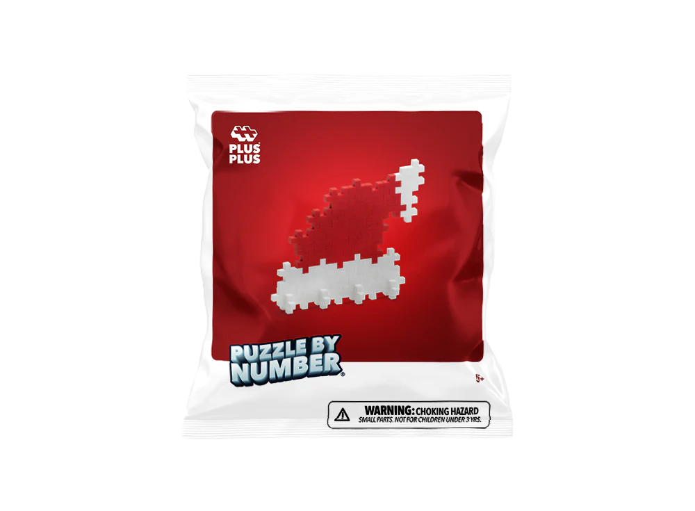Puzzle by Number® Holiday - 40 pc Santa Hat - Image 3