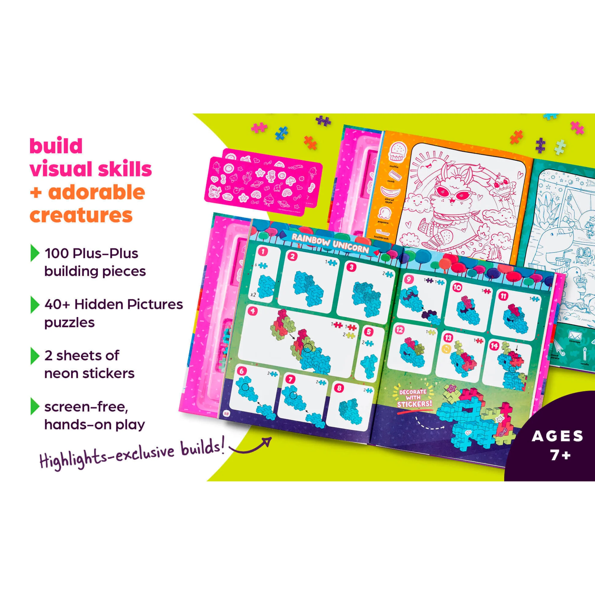 Highlights x Plus-Plus: Neon Super Cute - Image 6